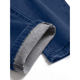 Men's Slim Fit Ripped Jeans, Stretchy Denim, Casual Regular Fit Men's Slim Fit Ripped Jeans, Stretchy Denim, Casual Regular Fit