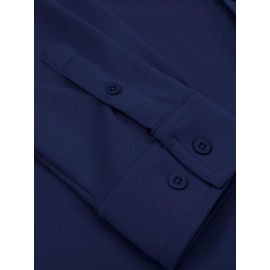 Men'S Long Sleeve Wrinkle Free Shirt Casual Button Down Shirt for Men Untucked Shirts with Pocket Men'S Long Sleeve Wrinkle Free Shirt Casual Button Down Shirt for Men Untucked Shirts with Pocket