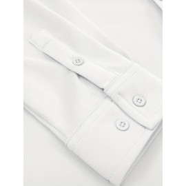 Men'S Long Sleeve Wrinkle Free Shirt Casual Button Down Shirt for Men Untucked Shirts with Pocket Men'S Long Sleeve Wrinkle Free Shirt Casual Button Down Shirt for Men Untucked Shirts with Pocket