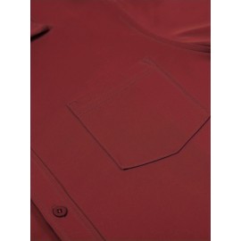 Men'S Long Sleeve Wrinkle Free Shirt Casual Button Down Shirt for Men Untucked Shirts with Pocket Men'S Long Sleeve Wrinkle Free Shirt Casual Button Down Shirt for Men Untucked Shirts with Pocket