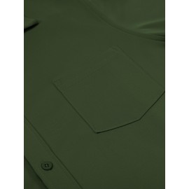 Men'S Long Sleeve Wrinkle Free Shirt Casual Button Down Shirt for Men Untucked Shirts with Pocket Men'S Long Sleeve Wrinkle Free Shirt Casual Button Down Shirt for Men Untucked Shirts with Pocket