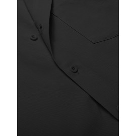 Men's Casual Button Down Cotton Shirts Short Sleeve Band Collar Beach Summer Shirt Tops Men's Casual Button Down Cotton Shirts Short Sleeve Band Collar Beach Summer Shirt Tops