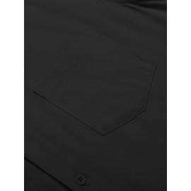 Men's Casual Button Down Cotton Shirts Short Sleeve Band Collar Beach Summer Shirt Tops Men's Casual Button Down Cotton Shirts Short Sleeve Band Collar Beach Summer Shirt Tops