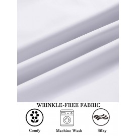 Men's 2-in-1 Formal & Casual Shirt with Detachable Collar - Long Sleeve, Wrinkle-Resistant Polyester Blend, Button-Up Business Style Men's 2-in-1 Formal & Casual Shirt with Detachable Collar - Long Sleeve, Wrinkle-Resistant Polyester Blend, Button-Up Business Style