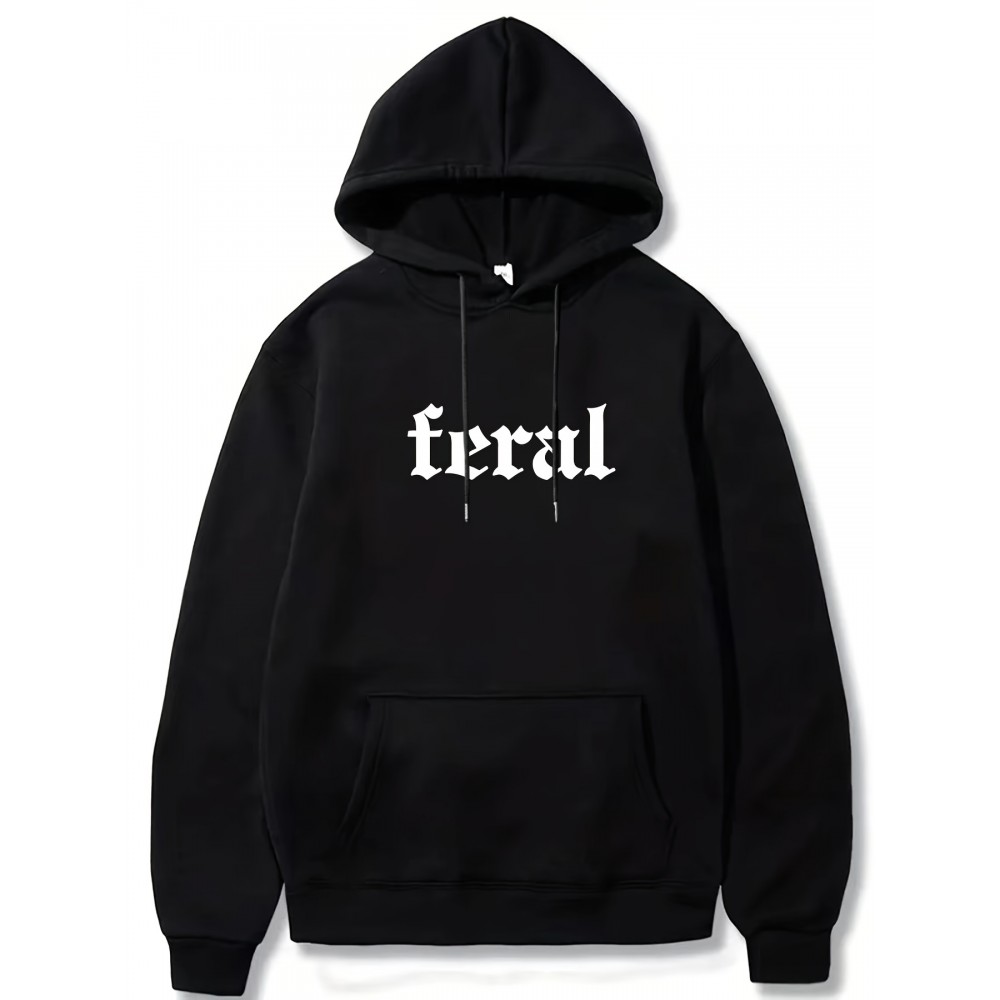 Men's Oversized Hip-Hop Style Hoodie with Geometric Print - Casual Pullover Sweatshirt for Fall & Winter, Polyester, Machine Washable Men's Oversized Hip-Hop Style Hoodie with Geometric Print - Casual Pullover Sweatshirt for Fall & Winter, Polyester, Machine Washable