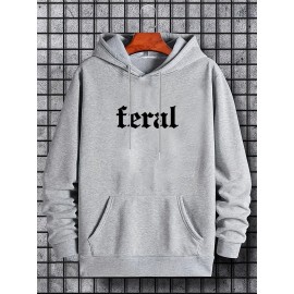 Men's Oversized Hip-Hop Style Hoodie with Geometric Print - Casual Pullover Sweatshirt for Fall & Winter, Polyester, Machine Washable Men's Oversized Hip-Hop Style Hoodie with Geometric Print - Casual Pullover Sweatshirt for Fall & Winter, Polyester, Machine Washable