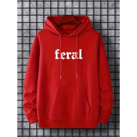 Men's Oversized Hip-Hop Style Hoodie with Geometric Print - Casual Pullover Sweatshirt for Fall & Winter, Polyester, Machine Washable Men's Oversized Hip-Hop Style Hoodie with Geometric Print - Casual Pullover Sweatshirt for Fall & Winter, Polyester, Machine Washable