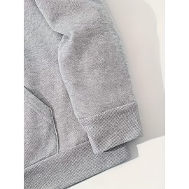 Men's Polyester Hooded Sweatshirt with Geometric Leaf Applique, Sports Style Active Hoodie with Slight Stretch, Regular Fit Knit Fabric Pullover - Casual Hip Hop Streetwear Men's Polyester Hooded Sweatshirt with Geometric Leaf Applique, Sports Style Active Hoodie with Slight Stretch, Regular Fit Knit Fabric Pullover - Casual Hip Hop Streetwear