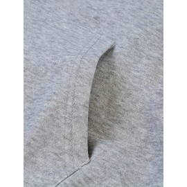 Men's Polyester Hooded Sweatshirt with Geometric Leaf Applique, Sports Style Active Hoodie with Slight Stretch, Regular Fit Knit Fabric Pullover - Casual Hip Hop Streetwear Men's Polyester Hooded Sweatshirt with Geometric Leaf Applique, Sports Style Active Hoodie with Slight Stretch, Regular Fit Knit Fabric Pullover - Casual Hip Hop Streetwear