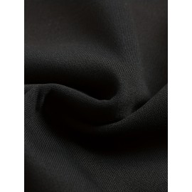 Men's Polyester Hooded Sweatshirt with Geometric Leaf Applique, Sports Style Active Hoodie with Slight Stretch, Regular Fit Knit Fabric Pullover - Casual Hip Hop Streetwear Men's Polyester Hooded Sweatshirt with Geometric Leaf Applique, Sports Style Active Hoodie with Slight Stretch, Regular Fit Knit Fabric Pullover - Casual Hip Hop Streetwear