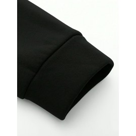 Men's Fashion Cross Print Long Sleeve Hoodie - Classic Zip-Up Design, Casual Style, Ideal For Fall And Winter Men's Fashion Cross Print Long Sleeve Hoodie - Classic Zip-Up Design, Casual Style, Ideal For Fall And Winter