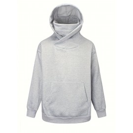 Men'S High Street Heavy Industry Plush American Style Hoodie Ninja Function Oversize Shoulder Pullover Novelty Hoodie Hoodie Men'S High Street Heavy Industry Plush American Style Hoodie Ninja Function Oversize Shoulder Pullover Novelty Hoodie Hoodie