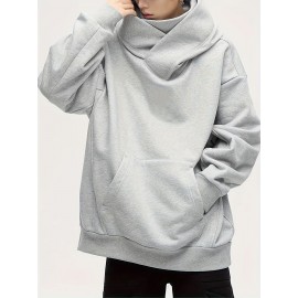 Men'S High Street Heavy Industry Plush American Style Hoodie Ninja Function Oversize Shoulder Pullover Novelty Hoodie Hoodie Men'S High Street Heavy Industry Plush American Style Hoodie Ninja Function Oversize Shoulder Pullover Novelty Hoodie Hoodie