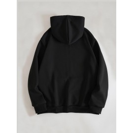 Men's Gothic Thorns Graphic Hoodie - Fall/Winter Casual Knit Fabric Zip-Up Hooded Sweatshirt with Geometric Pattern - 100% Polyester Slight Stretch Regular Fit Men's Gothic Thorns Graphic Hoodie - Fall/Winter Casual Knit Fabric Zip-Up Hooded Sweatshirt with Geometric Pattern - 100% Polyester Slight Stretch Regular Fit