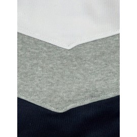 Men's Color Block Hoodie with Kangaroo Pocket and Drawstring - Comfortable and Stylish Sweatshirt for Spring and Fall Men's Color Block Hoodie with Kangaroo Pocket and Drawstring - Comfortable and Stylish Sweatshirt for Spring and Fall